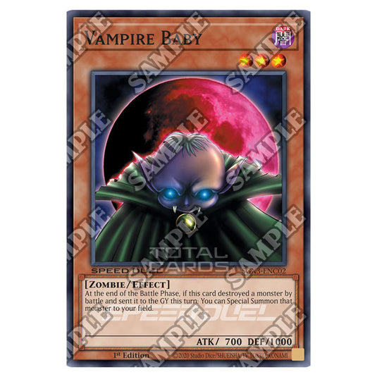 Yu-Gi-Oh! - Speed Duel GX: Duelists of Shadows - Vampire Baby (Common) SGX3-ENC02