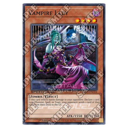 Yu-Gi-Oh! - Speed Duel GX: Duelists of Shadows - Vampire Lady (Common) SGX3-ENC04