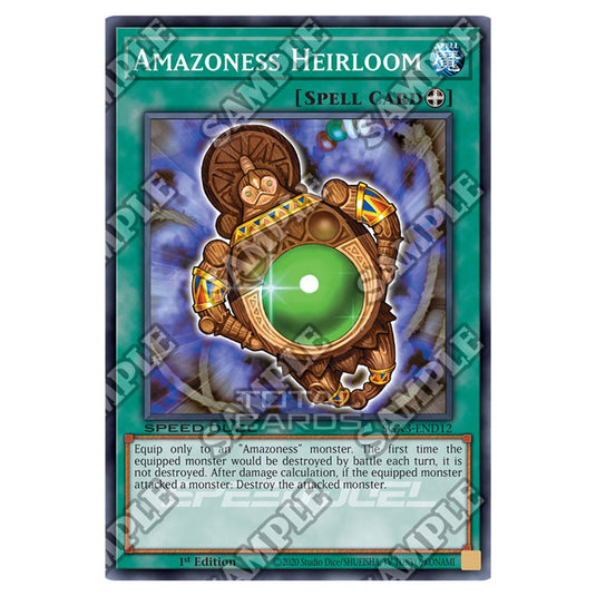 Yu-Gi-Oh! - Speed Duel GX: Duelists of Shadows - Amazoness Heirloom (Common) SGX3-END12