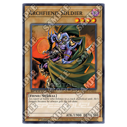 Yu-Gi-Oh! - Speed Duel GX: Duelists of Shadows - Archfiend Soldier (Common) SGX3-ENE02