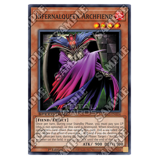 Yu-Gi-Oh! - Speed Duel GX: Duelists of Shadows - Infernalqueen Archfiend (Common) SGX3-ENE04