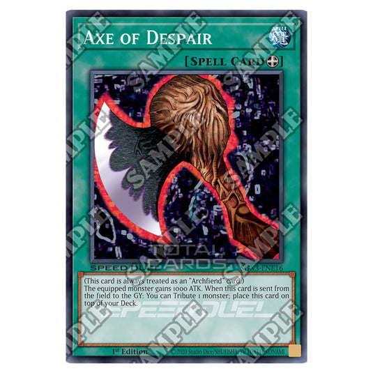 Yu-Gi-Oh! - Speed Duel GX: Duelists of Shadows - Axe of Despair (Common) SGX3-ENE16