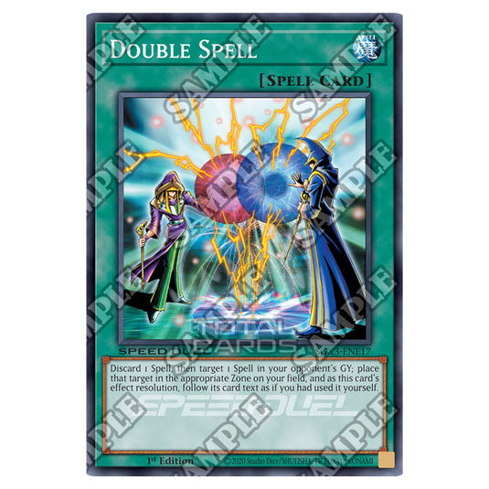 Yu-Gi-Oh! - Speed Duel GX: Duelists of Shadows - Double Spell (Common) SGX3-ENE17