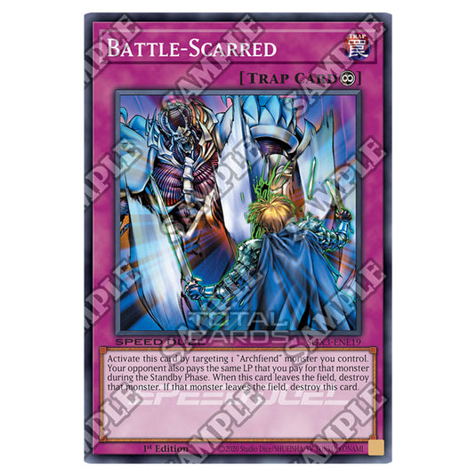 Yu-Gi-Oh! - Speed Duel GX: Duelists of Shadows - Battle-Scarred (Common) SGX3-ENE19