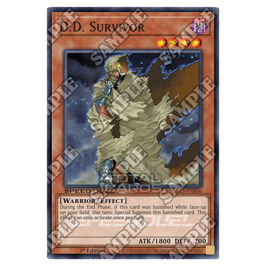 Yu-Gi-Oh! - Speed Duel GX: Duelists of Shadows - D.D. Survivor (Common) SGX3-ENF06