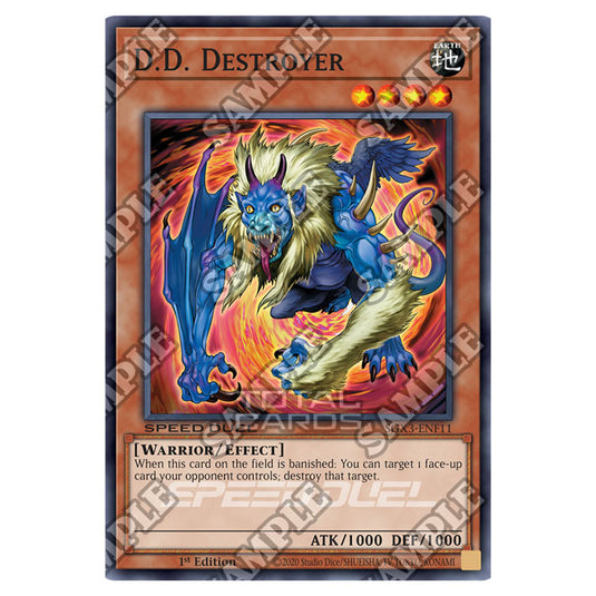 Yu-Gi-Oh! - Speed Duel GX: Duelists of Shadows - D.D. Destroyer (Common) SGX3-ENF11