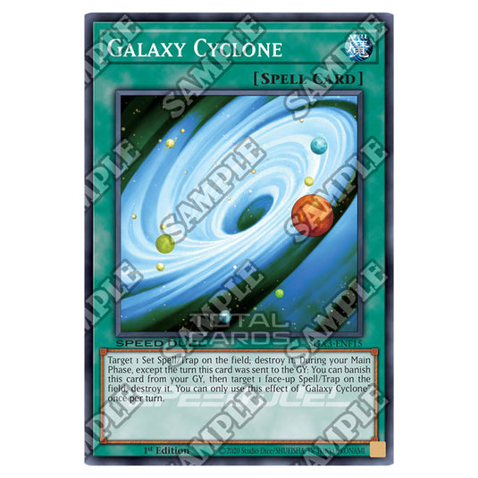 Yu-Gi-Oh! - Speed Duel GX: Duelists of Shadows - Galaxy Cyclone (Common) SGX3-ENF15