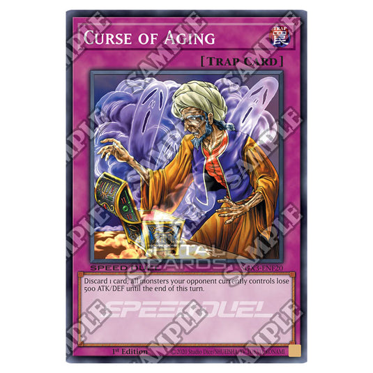 Yu-Gi-Oh! - Speed Duel GX: Duelists of Shadows - Curse of Aging (Common) SGX3-ENF20