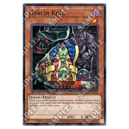 Yu-Gi-Oh! - Speed Duel GX: Duelists of Shadows - Goblin King (Common) SGX3-ENG08