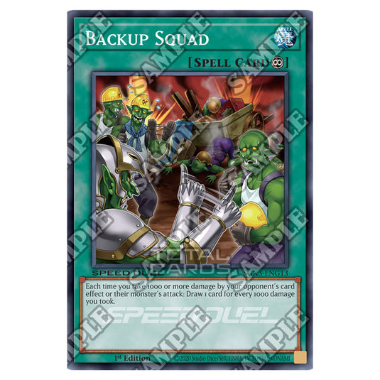 Yu-Gi-Oh! - Speed Duel GX: Duelists of Shadows - Backup Squad (Common) SGX3-ENG13