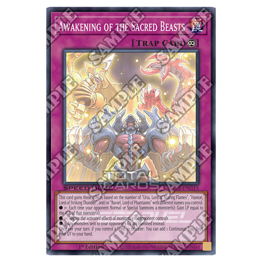 Yu-Gi-Oh! - Speed Duel GX: Duelists of Shadows - Awakening of the Sacred Beasts (Common) SGX3-ENG15