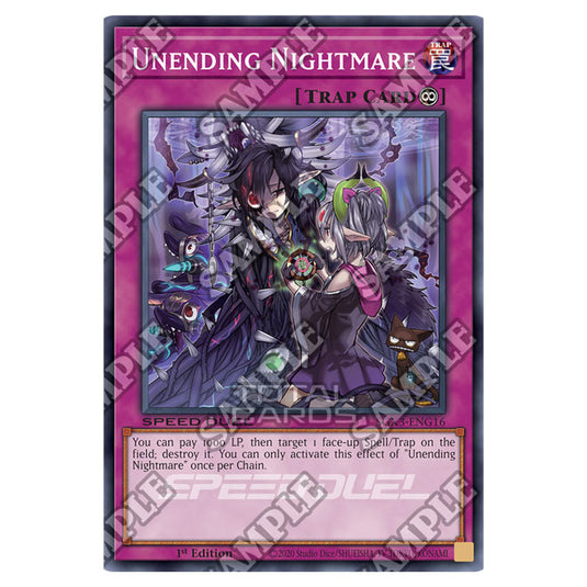 Yu-Gi-Oh! - Speed Duel GX: Duelists of Shadows - Unending Nightmare (Common) SGX3-ENG16