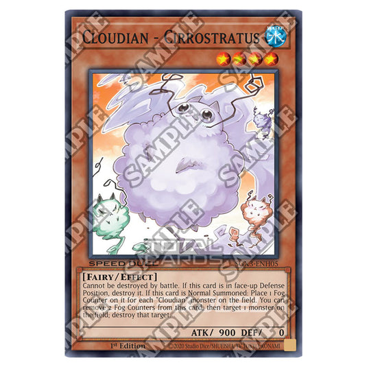 Yu-Gi-Oh! - Speed Duel GX: Duelists of Shadows - Cloudian - Cirrostratus (Common) SGX3-ENH05