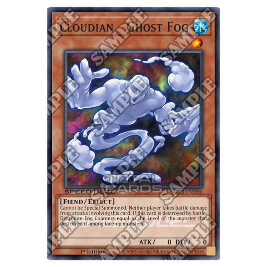 Yu-Gi-Oh! - Speed Duel GX: Duelists of Shadows - Cloudian - Ghost Fog (Common) SGX3-ENH06