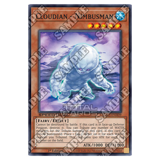 Yu-Gi-Oh! - Speed Duel GX: Duelists of Shadows - Cloudian - Nimbusman (Common) SGX3-ENH09