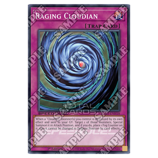 Yu-Gi-Oh! - Speed Duel GX: Duelists of Shadows - Raging Cloudian (Common) SGX3-ENH18