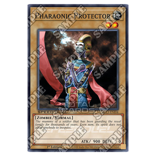 Yu-Gi-Oh! - Speed Duel GX: Duelists of Shadows - Pharaonic Protector (Common) SGX3-ENI04