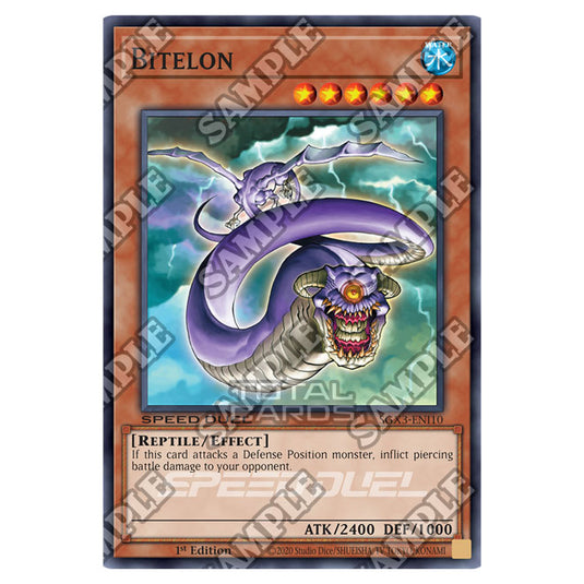 Yu-Gi-Oh! - Speed Duel GX: Duelists of Shadows - Bitelon (Common) SGX3-ENI10