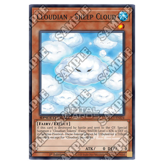 Yu-Gi-Oh! - Speed Duel GX: Duelists of Shadows - Cloudian - Sheep Cloud (Common) SGX3-ENI24
