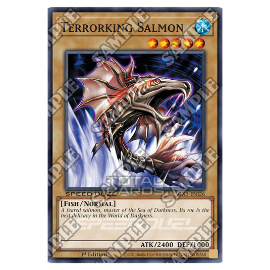 Yu-Gi-Oh! - Speed Duel GX: Duelists of Shadows - Terrorking Salmon (Common) SGX3-ENI26