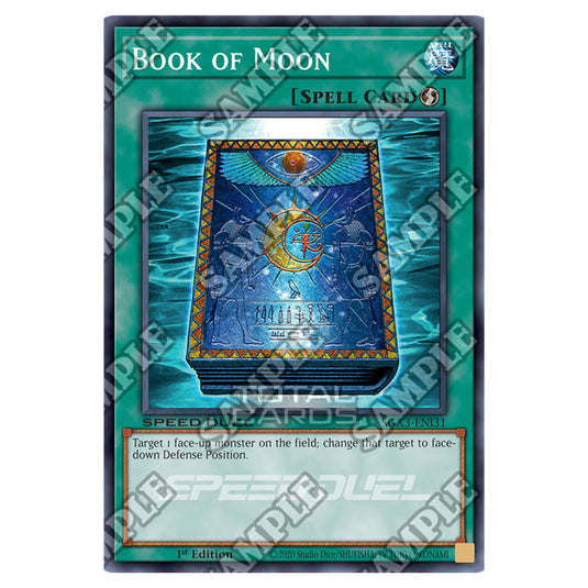 Yu-Gi-Oh! - Speed Duel GX: Duelists of Shadows - Book of Moon (Common) SGX3-ENI31