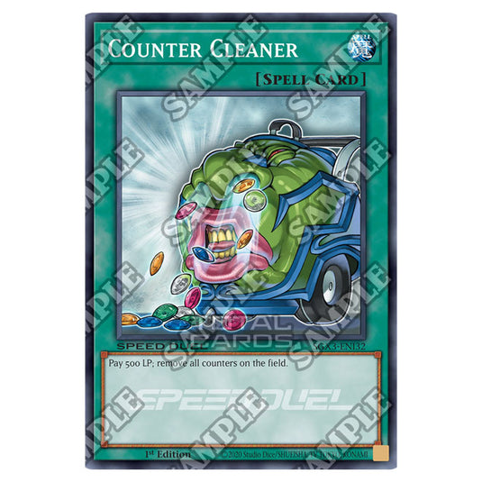 Yu-Gi-Oh! - Speed Duel GX: Duelists of Shadows - Counter Cleaner (Common) SGX3-ENI32