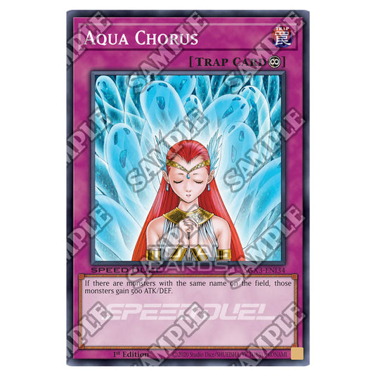 Yu-Gi-Oh! - Speed Duel GX: Duelists of Shadows - Aqua Chorus (Common) SGX3-ENI34