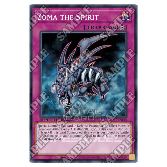 Yu-Gi-Oh! - Speed Duel GX: Duelists of Shadows - Zoma the Spirit (Common) SGX3-ENI38
