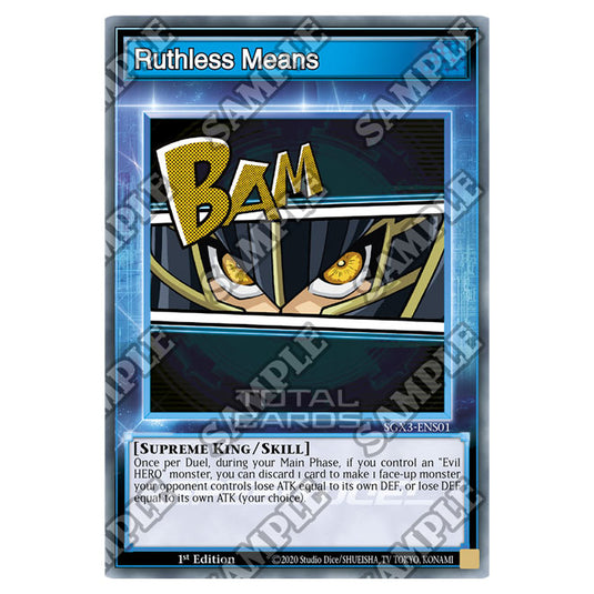 Yu-Gi-Oh! - Speed Duel GX: Duelists of Shadows - Ruthless Means (Common) SGX3-ENS01