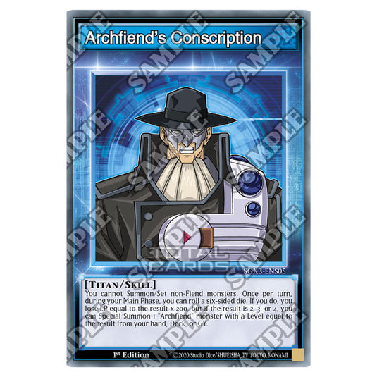 Yu-Gi-Oh! - Speed Duel GX: Duelists of Shadows - Archfiend's Conscription (Common) SGX3-ENS05