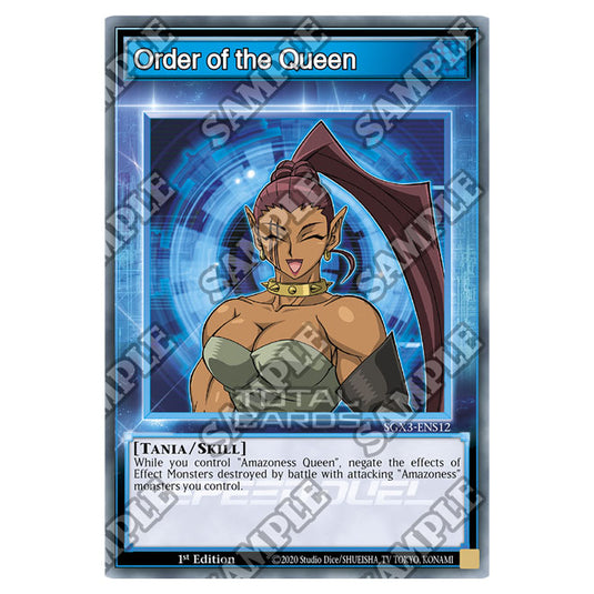 Yu-Gi-Oh! - Speed Duel GX: Duelists of Shadows - Order of the Queen (Common) SGX3-ENS12