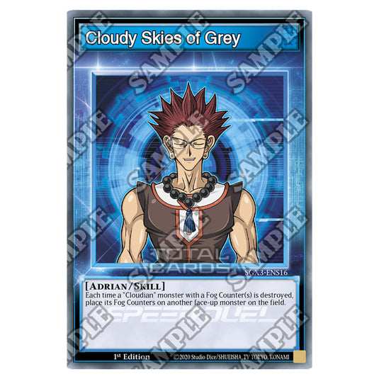 Yu-Gi-Oh! - Speed Duel GX: Duelists of Shadows - Cloudy Skies of Grey (Common) SGX3-ENS16