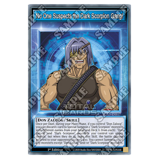 Yu-Gi-Oh! - Speed Duel GX: Duelists of Shadows - No One Suspects the Dark Scorpion Gang! (Common) SGX3-ENS17
