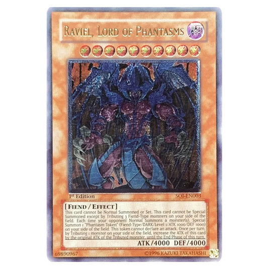 Yu-Gi-Oh! - Shadow of Infinity - Raviel, Lord of Phantasms (Ultimate R Yu-Gi-Oh! - Shadow of Infinity - Raviel, Lord of Phantasms (Ultimate R