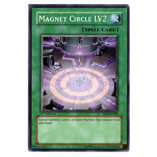 Magnet Circle LV2 SOI-EN038 card from the Yu-Gi-Oh! set Shadow of Infinity
