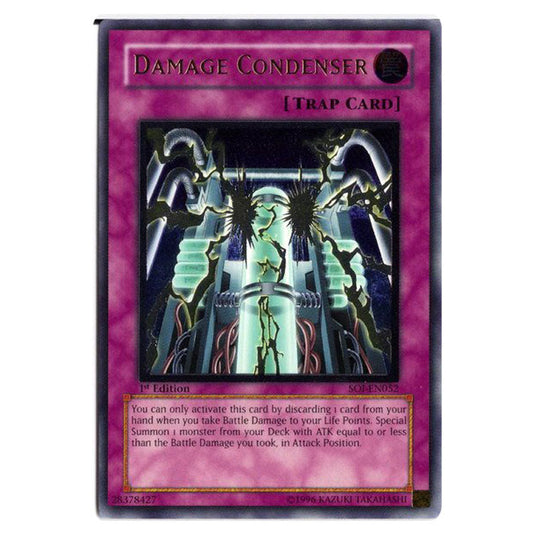 Damage Condenser SOI-EN052A card from the Yu-Gi-Oh! set Shadow of Infinity