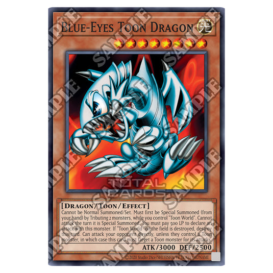 Yu-Gi-Oh! - Spell Ruler - 25th Anniversary Reprint - Blue-Eyes Toon Dragon (Secret Rare) SRL-25-EN000
