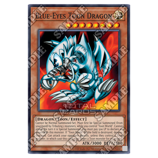 Yu-Gi-Oh! - Spell Ruler - 25th Anniversary Reprint - Blue-Eyes Toon Dragon (Secret Rare) SRL-25-EN000 Yu-Gi-Oh! - Spell Ruler - 25th Anniversary Reprint - Blue-Eyes Toon Dragon (Secret Rare) SRL-25-EN000