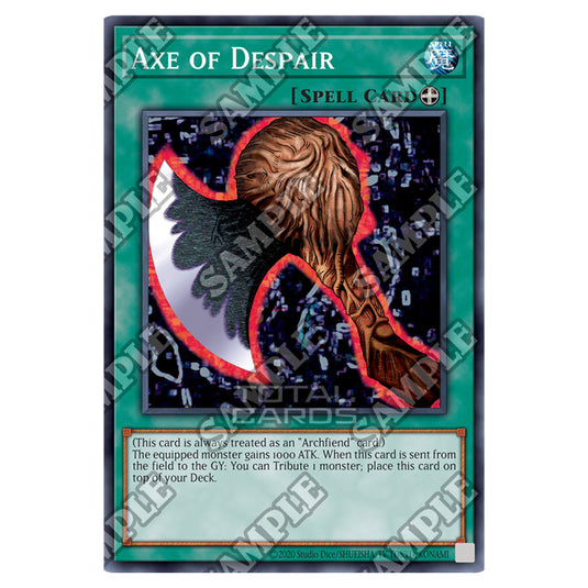 Yu-Gi-Oh! - Spell Ruler - 25th Anniversary Reprint - Axe of Despair (Ultra Rare) SRL-25-EN002