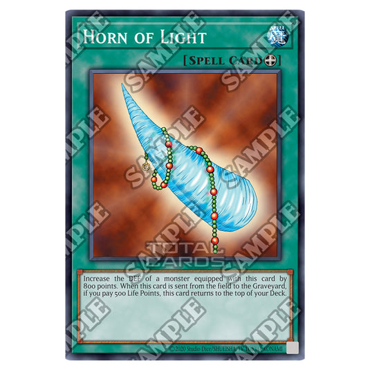 Yu-Gi-Oh! - Spell Ruler - 25th Anniversary Reprint - Horn of Light (Common) SRL-25-EN004