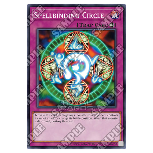 Yu-Gi-Oh! - Spell Ruler - 25th Anniversary Reprint - Spellbinding Circle (Ultra Rare) SRL-25-EN006