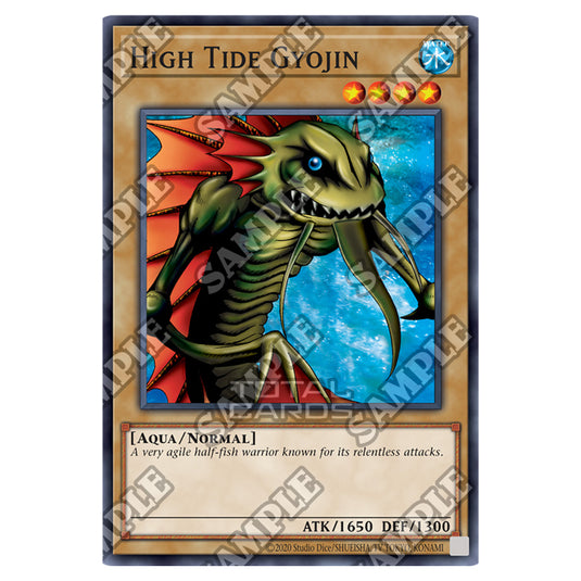 Yu-Gi-Oh! - Spell Ruler - 25th Anniversary Reprint - High Tide Gyojin (Common) SRL-25-EN025