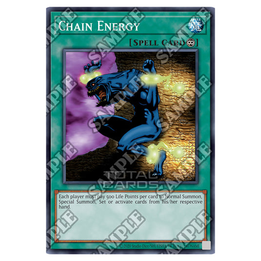 Yu-Gi-Oh! - Spell Ruler - 25th Anniversary Reprint - Chain Energy (Common) SRL-25-EN046