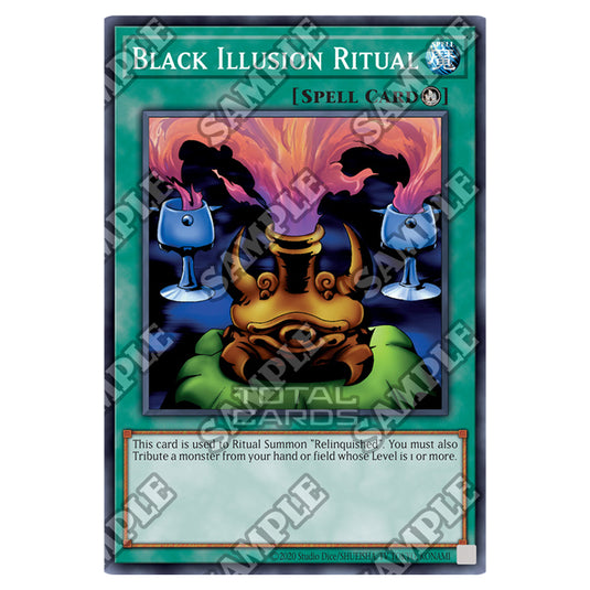 Yu-Gi-Oh! - Spell Ruler - 25th Anniversary Reprint - Black Illusion Ritual (Super Rare) SRL-25-EN051