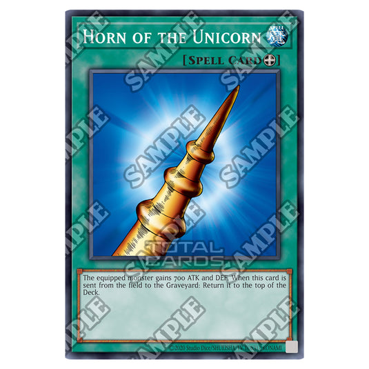 Yu-Gi-Oh! - Spell Ruler - 25th Anniversary Reprint - Horn of the Unicorn (Rare) SRL-25-EN054