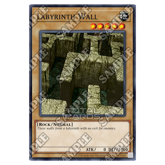 Yu-Gi-Oh! - Spell Ruler - 25th Anniversary Reprint - Labyrinth Wall (Common) SRL-25-EN055