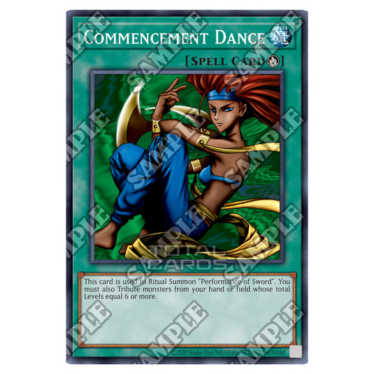 Yu-Gi-Oh! - Spell Ruler - 25th Anniversary Reprint - Commencement Dance (Common) SRL-25-EN062