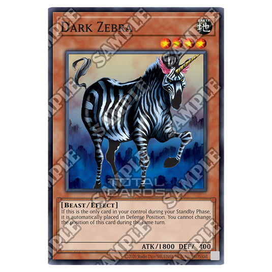 Yu-Gi-Oh! - Spell Ruler - 25th Anniversary Reprint - Dark Zebra (Common) SRL-25-EN084