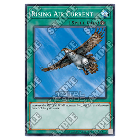 Yu-Gi-Oh! - Spell Ruler - 25th Anniversary Reprint - Rising Air Current (Short Print) SRL-25-EN099