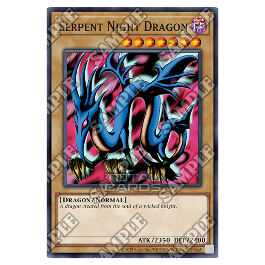 Yu-Gi-Oh! - Spell Ruler - 25th Anniversary Reprint - Serpent Night Dragon (Secret Rare) SRL-25-EN103